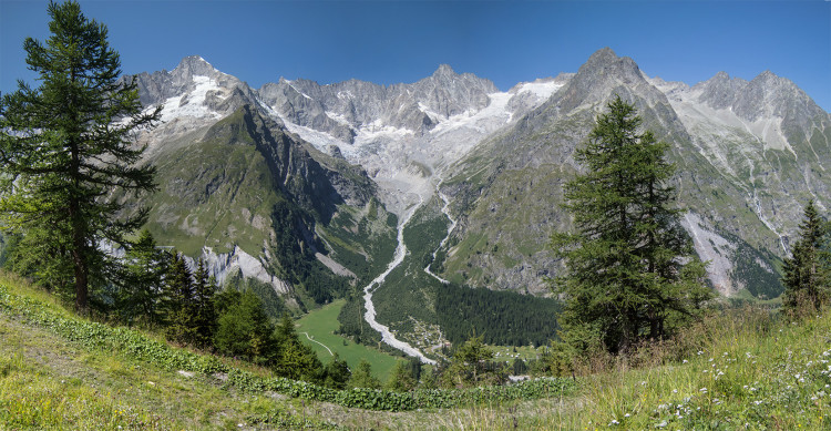 La Fouly panorama