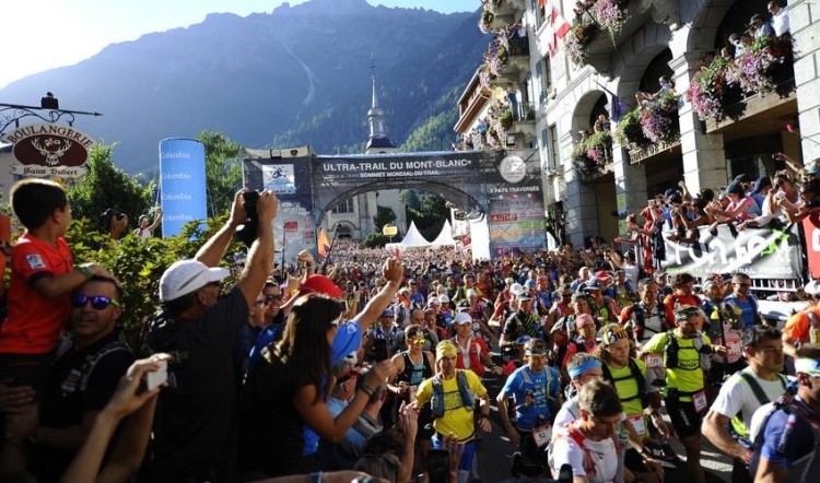 Arrivo Ultra Trail Du Mont Blanc