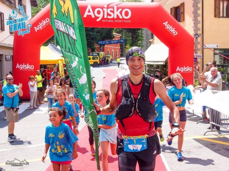 Giulio Piana al Cima Tauffi Trail